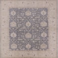 thumbnail image 1 of Ahgly Company Machine Washable Indoor Square Industrial Modern Rose Dust Purple Area Rugs, 3' Square, 1 of 7