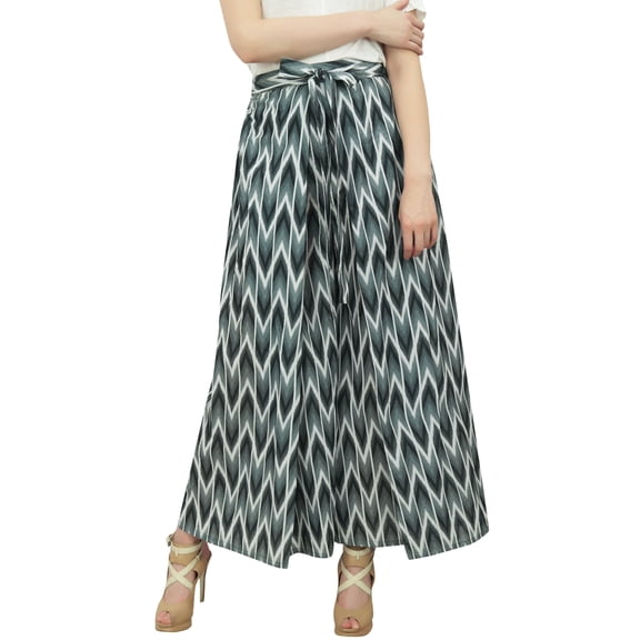 Phagun Black Wide Leg Fisherman Harem Pant Elastic Waist Women Yoga Pajama-S