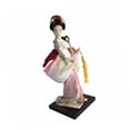 thumbnail image 1 of Muñeca Geisha japonesa con kimono, figura coleccionable de 23 cm (9 pulgadas), hecha a mano, ideal para regalos y decoración de mesa. Estilo A, 1 of 9