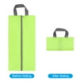 thumbnail image 4 of Unique Bargains Sacs à Chaussures de Voyage, Organisateur de Rangement Imperméable avec Fermeture Éclair, Vert 2 Pack, 4 of 6