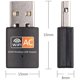 thumbnail image 2 of Adaptador Wifi USB 600Mbps, Dongle Wifi de Red Inalámbrica USB 3.0 con Antena 5dBi, Banda Dual 2.4G/5G para PC oso de fresa  Electrónica, 2 of 4