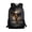 Bald Eagle Cross Flame, variant on Polyester School Backpack Daypack With Stars Hearts Pattern - Large Capacity Bag for Students and Daily Travel