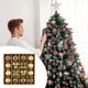 thumbnail image 5 of Decoraciones navideñas, bolas de árbol para vacaciones, decoración para fiesta de boda, widgets para festivales, adornos colgantes para árboles, 5 of 5