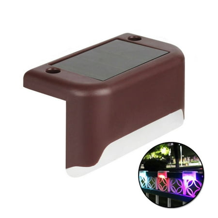 

Waterproof Lights Solar Deck Lights To Illuminate Your Fence Deck Step Deck Lights Lights Bright For Outdoor Stairs Step Fence IPL Brown