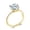 Gold, variant on Womens Sterling Silver Ring S925 Crown Design European Luxury Anniversary Trade Fair Gift For Celebrations Now
