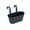 Black, variant on Railing Planter Box, Hanging Flower Pots, Metal Iron Bucket Planter With Drainage Holes for Railing Balcony Garden Home Decoration Flower Holders with Detachable Hooks, Blue