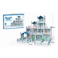 thumbnail image 1 of Casita Casa De Muñecas Con Muebles Castillo De Princesa Azul, 1 of 3