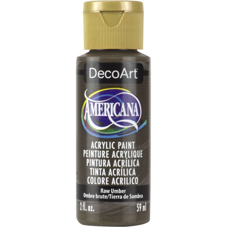 UPC: 0016455230305 | DecoArt Americana Acrylic Color  2 oz.  Raw Umber