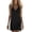 Black(Womens Dresses), variant on Women's V-Neck Sleeveless Mini Dress Casual Loose Fit Summer Slip Dresses Soft Knit Cami Dress