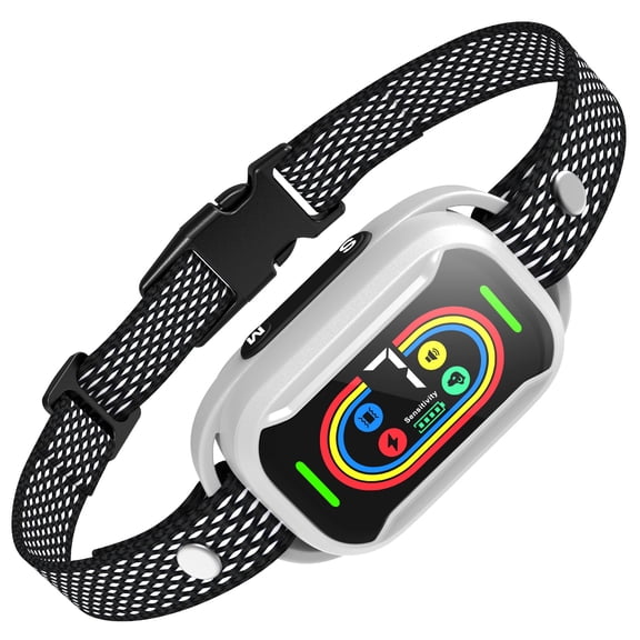 Jewyow Dog Training Collar – Shock Collar for Dogs with Remote, 7 Adjustable Sensitivity, Waterproof Bark Collar for Large/Medium Breeds