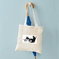 thumbnail image 4 of CafePress - Typing Chimpanze Tote Bag - Unisex Canvas Tote Bag, Beige, 1-Piece, 4 of 6
