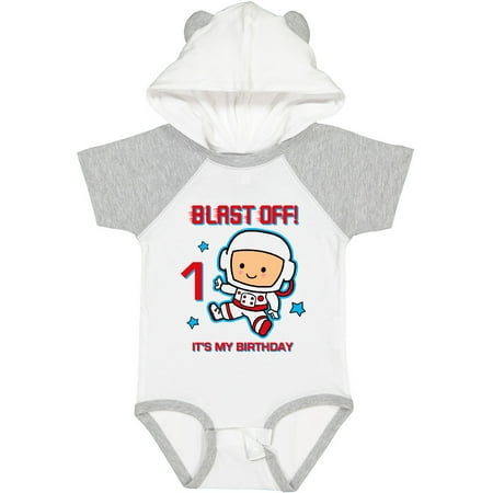 

Inktastic Blast off 1st Birthday Gift Baby Boy Bodysuit