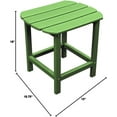 thumbnail image 3 of NewTechWood St Charles Mint Plastic Outdoor Side Patio Table, 3 of 6