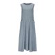 thumbnail image 2 of Vestido de Verano para las Mujeres Playa, Moda Vacaciones Color Sólido sin Mangas Hueco Fuera de la Fiesta Midi para Casual, 2 of 6