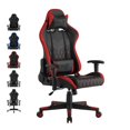 thumbnail image 3 of Posh Living Kimberlyn Faux Leather Game Chair Red, 3 of 9