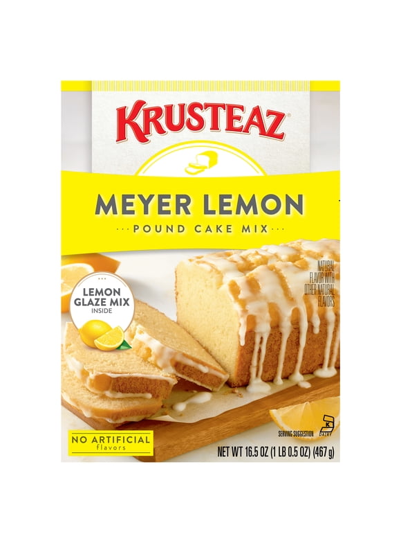 Krusteaz Meyer Lemon Pound Cake Mix 16.5 OZ Box