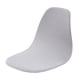 thumbnail image 1 of Funda elástica para asiento de silla, color liso, extraíble, para banquetes y hoteles gris claro, 1 of 9