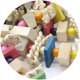 thumbnail image 3 of Jaula de pájaros para morder, juguete para guacamayos grises africanos, cacatúas, loro grande, bloques para masticar, nudos rasgados, 3 of 4