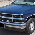 thumbnail image 2 of C10 C/K Silverado Sierra Blazer Suburban Chrome Smoke Headlights Lamps Pair, 2 of 4