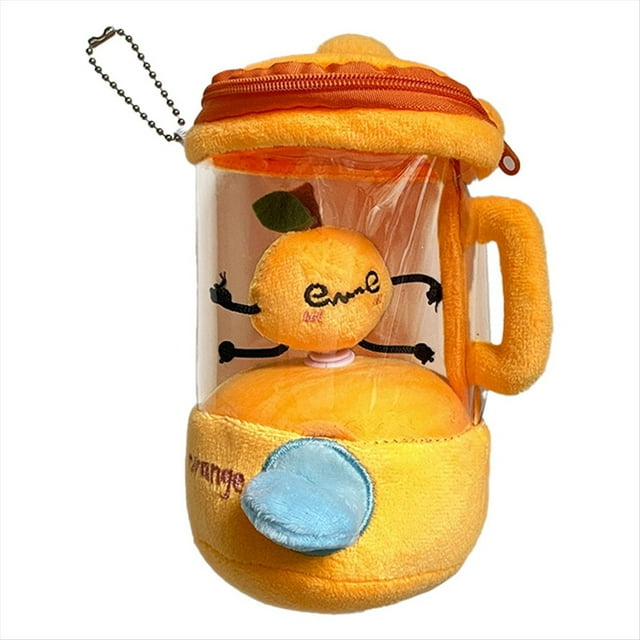 Exprimidor de Frutas Giratorio de Peluche, Divertido Exprimidor Giratorio con Cordón, de Peluche, Mochila, Decoración, Regalo, B