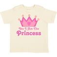 thumbnail image 3 of Inktastic Yes I Am the Princess Crown Girls Toddler T-Shirt, 3 of 5