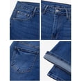 thumbnail image 6 of EMMIOL Women's High Waist Stretchy Flare Jeans Light Wash Bell Bottom Denim Pants Y2K Trendy Vintage Jeans, 6 of 6