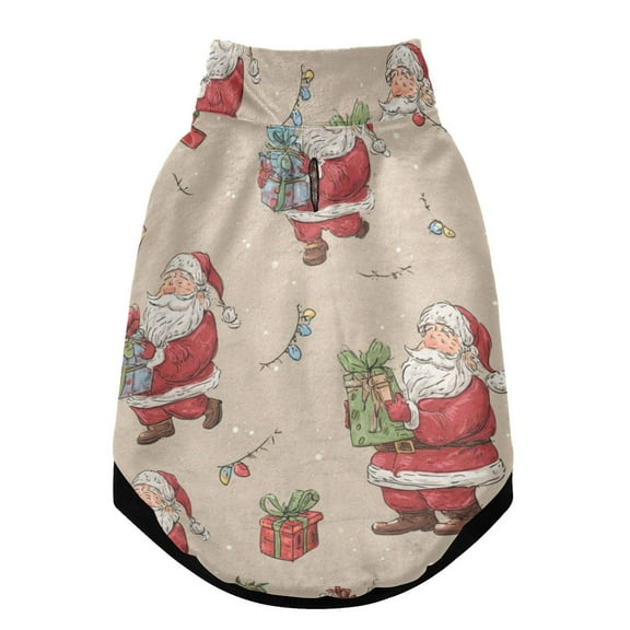 Pet Winter Coat Snow Zipper Clothing Cold Weather Dog Vest Warm Puppy Coat Santa Gifts Boxes