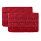 thumbnail image 1 of Extensores de sujetador INSPIRE CHIC para mujeres de 3 filas y 4 ganchos, extensión de correas, rojo, 3 filas, 4 ganchos, 2 piezas, 1 of 1