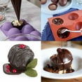 thumbnail image 3 of Large Chocolate Cake Bomb Medium Semi Sphere Silicone Mold, Baking Mold for Making Hot Chocolate Bomb, Cake, Jelly, Dome Mousse 2Pcs, 3 of 5