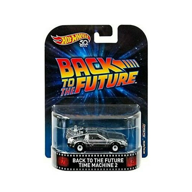 Back to The Future 1:64 Hotwheels Retro Entertainment DMC55-956G TIME Machine 2 - Walmart.com