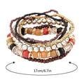 thumbnail image 2 of SUSHANG Boho Bracelet Colorful Beaded Bracelet Set Sweet Gift Bracelet Is The for Friends Sisters and Girls Let Bracelet Witness Your, 2 of 3