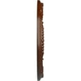 thumbnail image 4 of Ekena Millwork 18"OD x 3 1/2"ID x 1 3/8"P Antioch Ceiling Medallion (Fits Canopies up to 3 1/2"), Hand-Painted Burnished Mahogany Crackle, 4 of 5