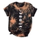 thumbnail image 2 of Pntutb camiseta de mujer camisetas divertidas lindas de manga corta camiseta Tie-Dye camiseta tops blusa regalo para mujer Pntutb Pntutb-962, 2 of 6