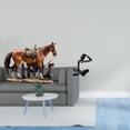 thumbnail image 2 of Figura de caballo,Figura coleccionable de caballo en miniatura,Adorno de caballo de resina,estatua de animal,decoración para el hogar,Figura de escritorio,Escultura abstracta de pensador para, 2 of 8