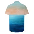 thumbnail image 6 of ZCFZJW Fashion Mens Hawaiian Tops Tropical Print Summer Short Sleeve Button Down Graphic T-Shirts Loose Regular Fit Casual Holiday Vacation Beach Shirts Multicolor#13 M, 6 of 6