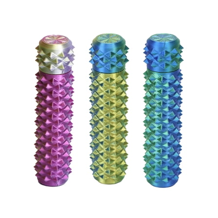 Pain Stim Fidget Toys for Adults: Rotating Spiky Grippie for Anxiety Relief ,Pain Stim Fidget for Stress Office Classroom Desk (3 pack),Color Mixing 7
