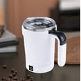 thumbnail image 7 of Automatic Stirring Coffee Mug 16oz, Electric Stirring Cup with Digital Temp Display - Rechargeable Self Mixing Smart Mug for Coffee, Milk, Tea, Insulated, 7 of 7