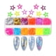 thumbnail image 2 of Encanto de uñas de lentejuelas de estrella holográfica ultrafina, oro, plata, neón, purpurina, rebanada, artesanía DIY, decoración de uñas, accesorios Kawaii, 2 of 4