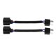 thumbnail image 2 of Conector H4 H13 para Coche, Adaptadores de Arnés de Cablado de cable en Espiral, fácil de enchufar y Usar, Rendimiento estable, 2 UDS., 2 of 7