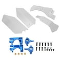 thumbnail image 3 of RC Chassis Armor, RC Chassis Armor Set Easy To Install Beautiful Appearance  For RC Short Truck Blue, 3 of 8