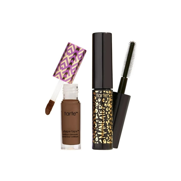 Set de maquillaje para tarta, máscara y corrector Shape Tape Most Wanted