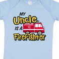 thumbnail image 4 of Inktastic My Uncle is a Firefighter with Fire Truck Boys or Girls Baby Bodysuit, 4 of 5