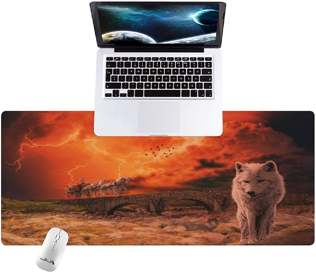 Large Desk Mat, Pretty Mouse Pad, Desktop Home Office School Cute Decor