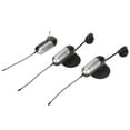 1 for 2 Wireless Instrument Microphone Shock Proof Noise Reduction UHF
