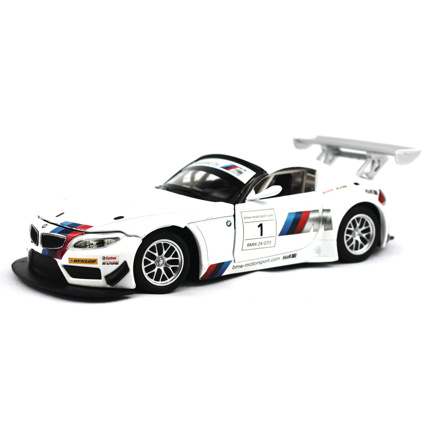 1:32 BMW Z4 GT3 Scale Model Car Diecast Toy Vehicle Collection Kids Gift Black