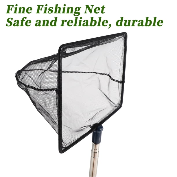 aquarium fish net legit Co-Op 1pc Wire Handle Green Aquarium Fish Net Tackle Shrimp Nylon Mesh Net Simply Pond Fish Net 8x6