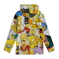 thumbnail image 4 of Simpsons Kid Hoodies Boys Girls 3D Graphic Sweatshirt Long Sleeve Pullover Hoodie Casual Hooded Sweater Coat S, 4 of 6