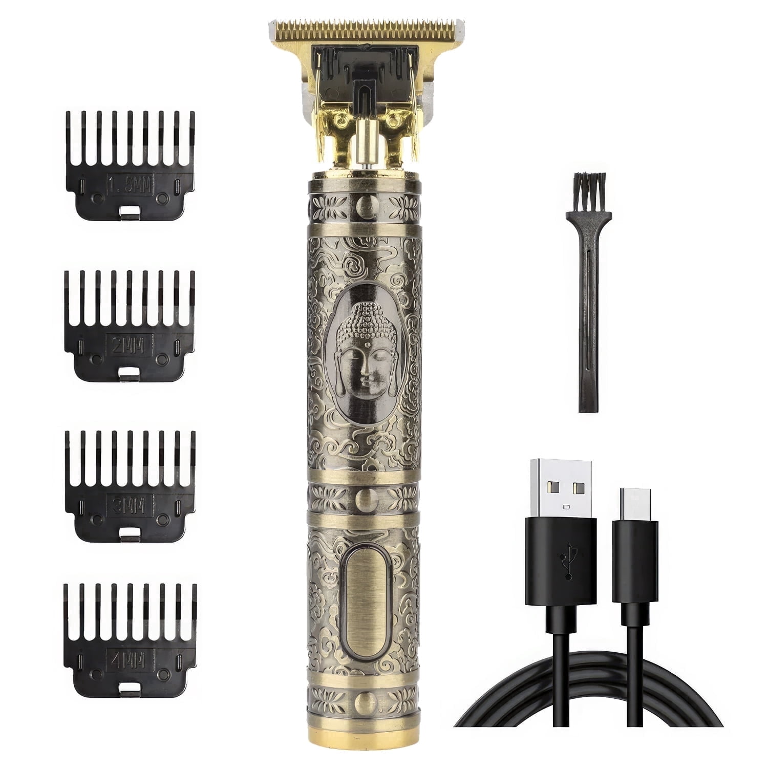 Wahl Groomsman Beard & Mustache Trimmer Kit with Soft-Touch Detail