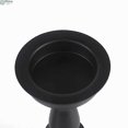 thumbnail image 4 of Candelabro de Metal moderno negro, candelabro de hierro grande nórdico para boda, romántico, 4 of 4