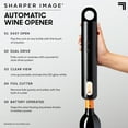 thumbnail image 3 of Sharper Image Automatic Universal Wine Bottle Opener, with Foil Cutter, 3 of 9